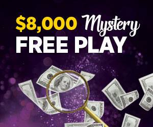$8,000 Mystery Free Play