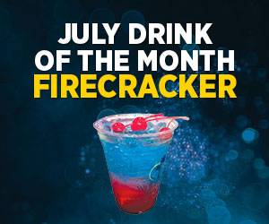 July Drink of the Month Firecracker