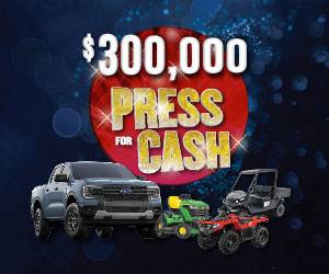 $300,000 Press for Cash