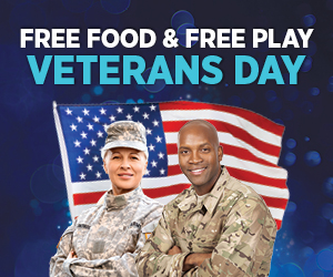 Veterans Day Free Food & Free Play