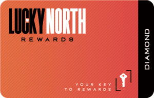 Lucky North Rewards player card - Diamond Tier